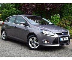 2014 2014 142 FORD FOCUS MY ZETEC 1.6 TDCI 95 BHP NCT 5/24 TAX 7/22  FOCUS