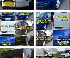 TRANSIT MK8 & CUSTOM PANELS
COMPLETE FRONTS 
ALL DOORS 
ALLOY WHEELS 
SIDE BARS ...