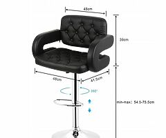 LARGE BAR STOOLS / Brand New / DELIVERY  - Image 3/3