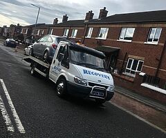 Scrap cars wanted vehicle recovery service jump starts
