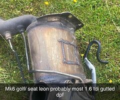 Gutted mk6 golf dpf