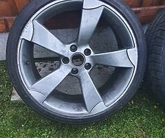 19 inch ttrs 5x112 8.5j