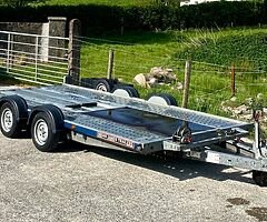 Brian James C4 Blue Car Transporter