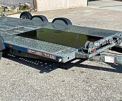 Brian James C4 Blue Car Transporter