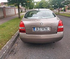 2006 Nissan Primera 1.6 For Sale Manual Transmission - Image 5/7