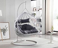 DOUBLE SWING EGG CHAIR / DELIVERY 