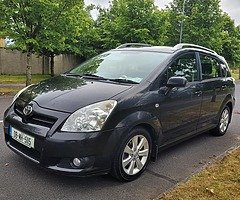 2008 Toyota Corrolla Verso 7 Seater  2.2 Diesel NCT and Tax  (Cheap Tax )