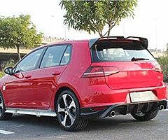 Mk7 Golf roof spoiler
