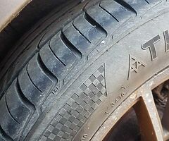 Fox 5x110 ,new 215 55 16 tyres