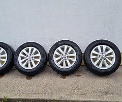 Vw transporter alloweels 205/65/16C