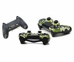 Double-Shock 4 Wireless Controller Gamepad For Ps4 -GREEN CAMOUFLAGE - Image 5/9