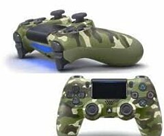 Double-Shock 4 Wireless Controller Gamepad For Ps4 -GREEN CAMOUFLAGE - Image 7/9