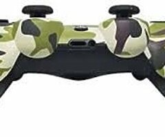 Double-Shock 4 Wireless Controller Gamepad For Ps4 -GREEN CAMOUFLAGE - Image 8/9