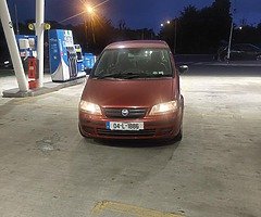 FIAT IDEA 2004' 1.2PETROL (SPORTS MODEL) 5 DOOR, HAS ALL ELECTRICS, AIR-CON ETC. TAX AND TESTED