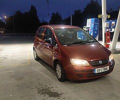 FIAT IDEA 2004' 1.2PETROL (SPORTS MODEL) 5 DOOR, HAS ALL ELECTRICS, AIR-CON ETC. TAX AND TESTED - Image 7/10