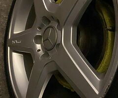 Genuine AMG 18” alloys
