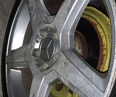 Genuine AMG 18” alloys