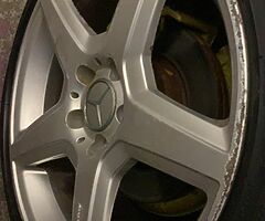 Genuine AMG 18” alloys - Image 4/4