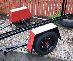 Motorbike trailer