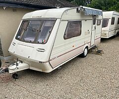 Fleetwood 2 Berth Caravan With Awning For Sale