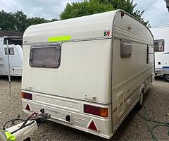 Fleetwood 2 Berth Caravan With Awning For Sale