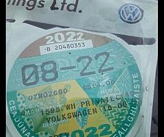 VW Jetta NCT and Taxed