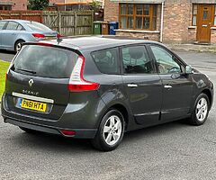 Grey 2011 Renault Grand Scenic 1.6 petrol VVT Dynamique TomTom 5dr for sale, may swap or P/X - Image 7/10