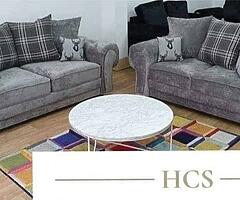 Brand new high quality designer 3+2 suite of furniture