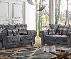 Brand new high quality designer 3+2 suite of furniture