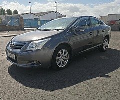 12 Toyota Avensis 2.0ltr Diesel With Tax And Nct