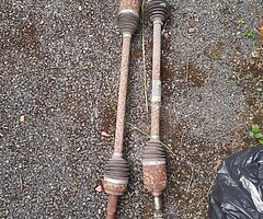 2 Driver shafts Ford mondeo 1.6 diesel 6 speed