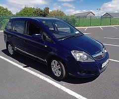2012 OPEL ZAFIRA 1.7TDI 7 SEATER