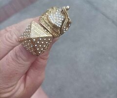 Brass saddle rings - Image 5/7