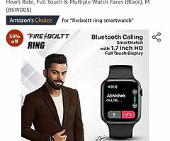 Firebolt Ring Bluetooth calling smart watch