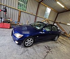 2001 Is200 fresh test and tax