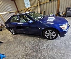 2001 Is200 fresh test and tax