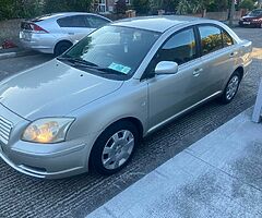 Toyota avensis new nct 12.22