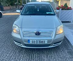 Toyota avensis new nct 12.22