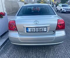 Toyota avensis new nct 12.22