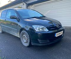 Toyota Corolla van