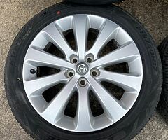2013 VAUXHALL ASTRA J ALLOY WHEEL SET 215/50 R17 - Image 4/9