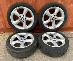 2010 BMW 1 SERIES E82 E81 E87 ALLOY WHEEL SET R17 6778219