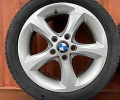 2010 BMW 1 SERIES E82 E81 E87 ALLOY WHEEL SET R17 6778219