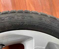 2010 BMW 1 SERIES E82 E81 E87 ALLOY WHEEL SET R17 6778219 - Image 7/10
