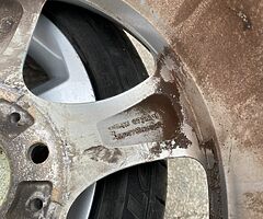 2010 BMW 1 SERIES E82 E81 E87 ALLOY WHEEL SET R17 6778219 - Image 9/10
