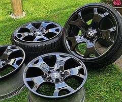 R18 R19 BMW 5X120 alloy wheels BBS ,tiger claws style 63
