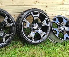 R18 R19 BMW 5X120 alloy wheels BBS ,tiger claws style 63 - Image 3/5