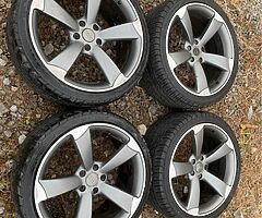 19” Audi Rotor/TTRS Style Alloys