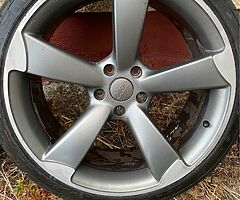 19” Audi Rotor/TTRS Style Alloys