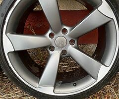 19” Audi Rotor/TTRS Style Alloys - Image 3/9